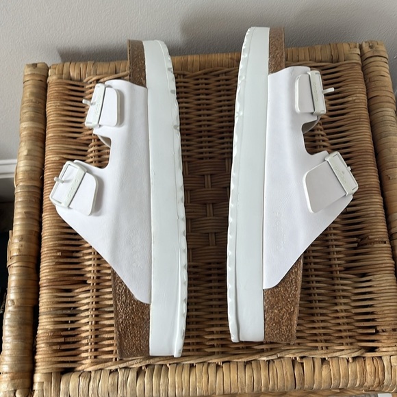 Birkenstock Arizona Pap Flex Platform Birks-Flor Size 11 NWT - Picture 7 of 13